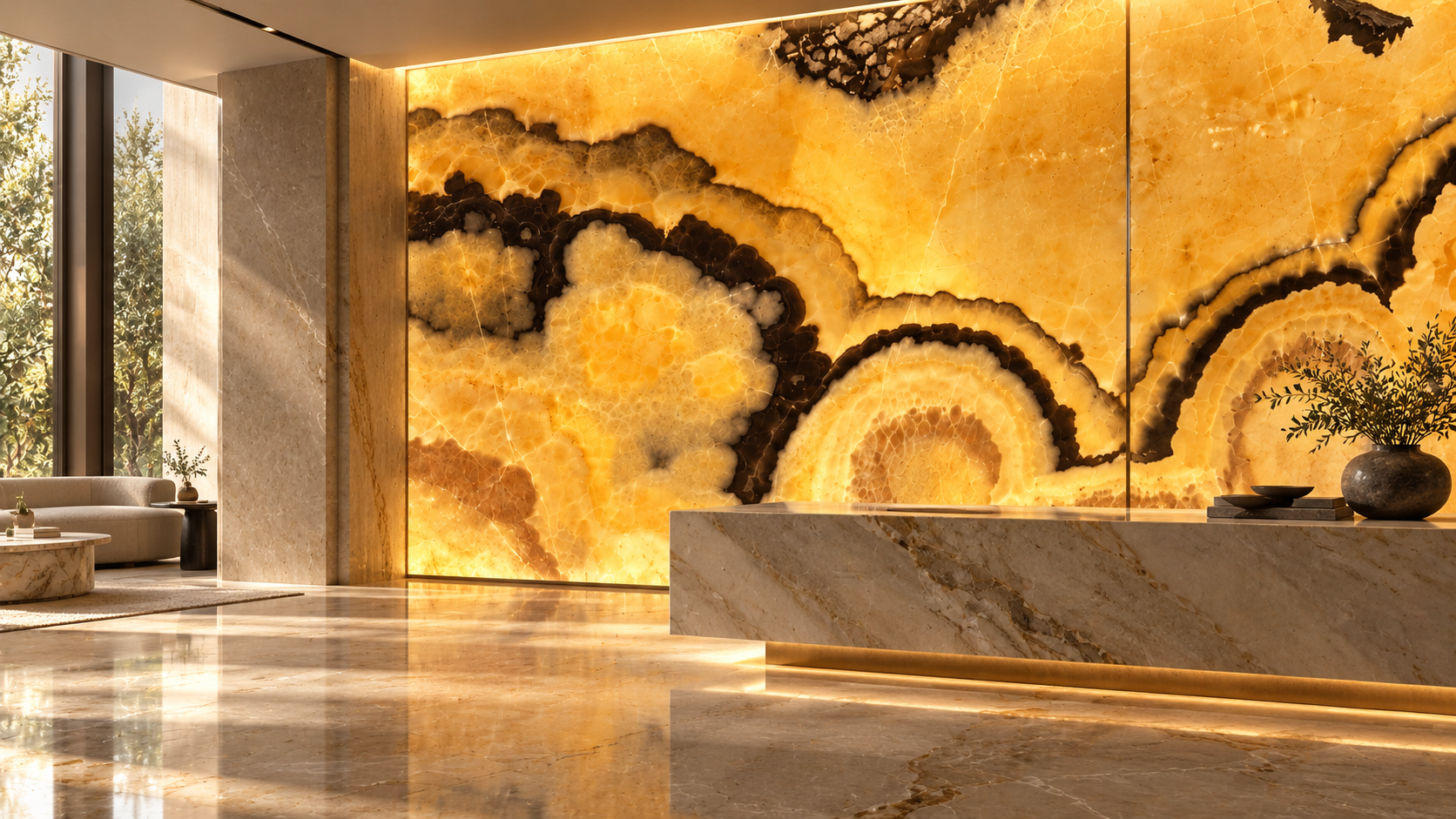 Mexican marble and decorative stone